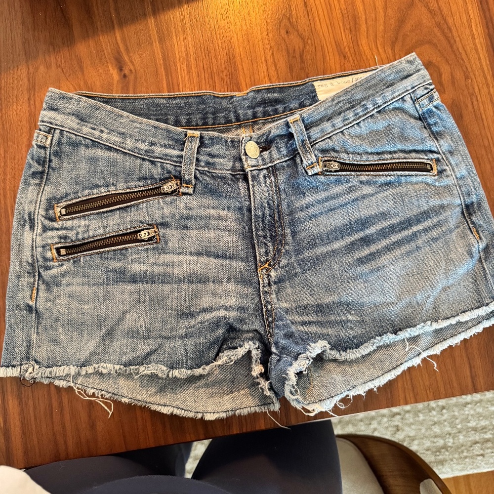 VINTAGE RAG & BONE JEAN SHORTS!!